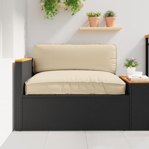 Utomhus Dyna Beige Bomull 120 x 12 x 80 cm Avtagbara Överdrag