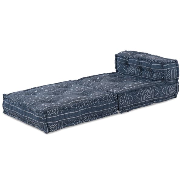 Modulär Pouffe Indigo 70x70x54 Tyg