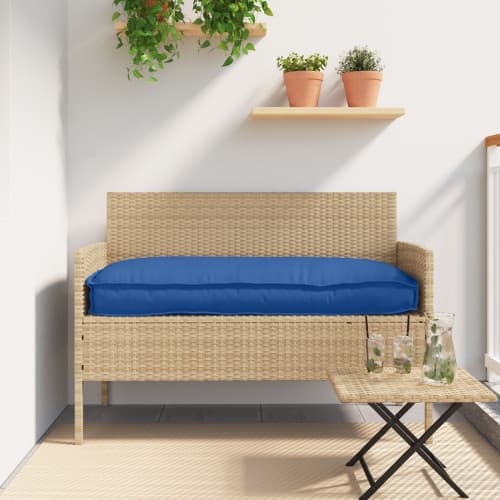 Pallkudde för Bänk Kungligt Blå 100x40x8 cm Oxford Tyg