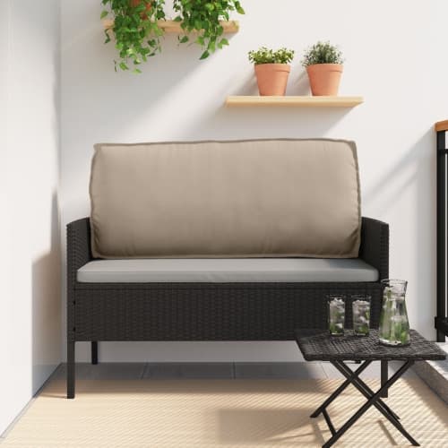 Pallkudde för Ryggstöd Taupe 120x40x12 cm Oxford Tyg