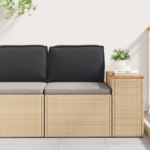 Pallkudde för ryggstöd Svart 60x40x12 cm Oxfordtyg