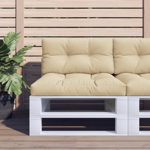 Palldyna beige 70x40x12 cm tyg