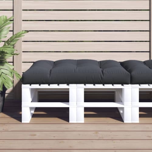 Palldyna antracit 120x80x12 cm tyg