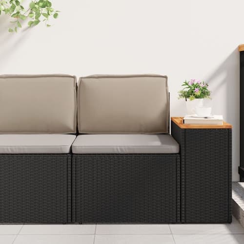 Utomhuskudde Taupe Polyester 50 x 40 x 12 cm Soffkudde