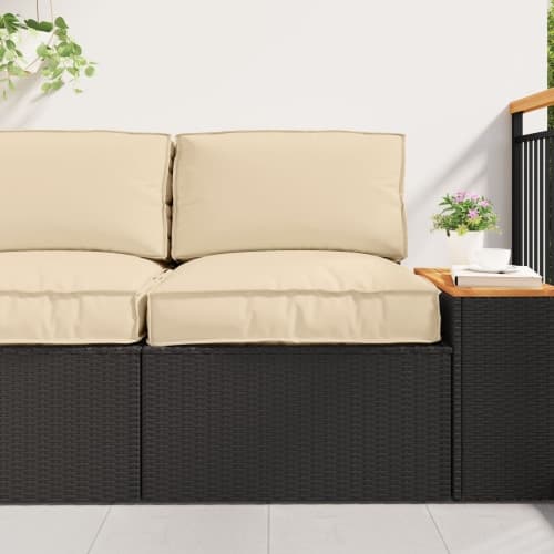 Pallkudde för Sittplats Beige 80x80x12 cm Oxfordtyg