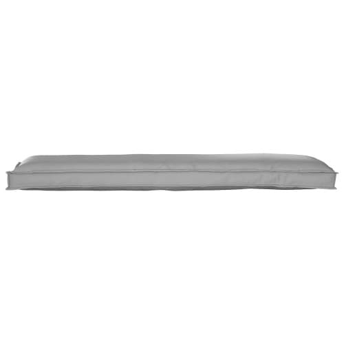 Pallkudde för bänk Grå 150x40x8 cm Oxford tyg