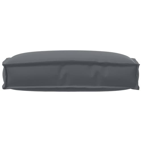 Pallkudde för ryggstöd Antracit 60x40x12 cm Oxfordtyg