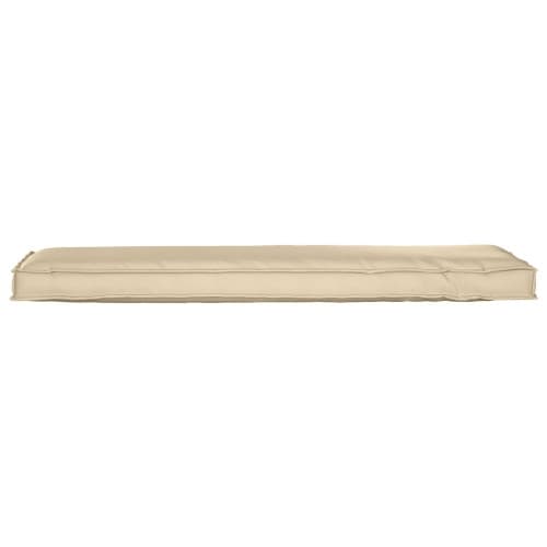 Utomhusdyna Beige Polyester 40 x 140 cm Avtagbara Överdrag
