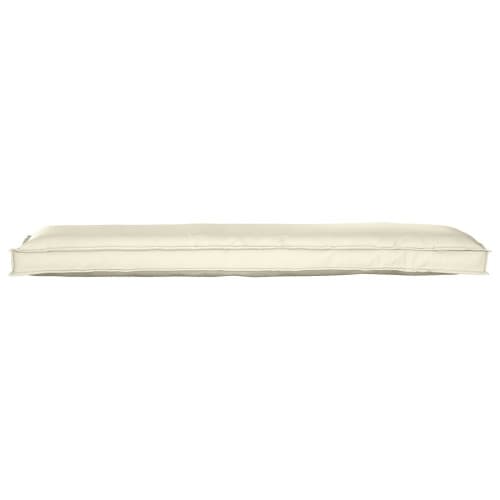 Palletkudde för bänk Grädde 150x40x8 cm Oxford-tyg