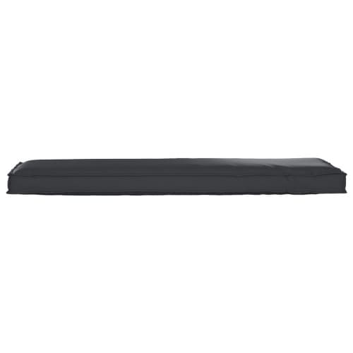 Pallkudde för Bänk Svart 140x40x8 cm Oxford Tyg