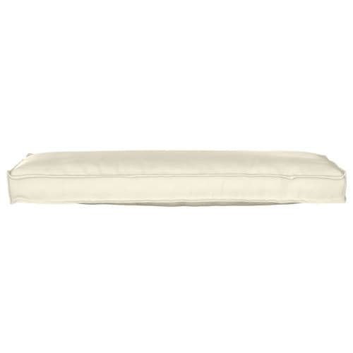 Pallkudde för Bänk Grädde 120x40x8 cm Oxford Tyg