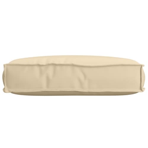 Pallkudde för Sitt Beige 60x40x8 cm Oxford Tyg