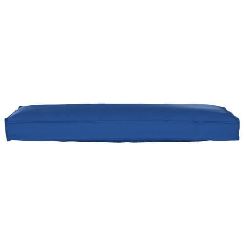 Pallkudde för bänk kunglig blå 120x40x8 cm Oxford tyg