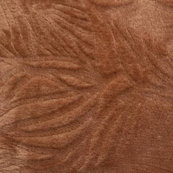 Coussin flanell Ryo rosa terrakotta 40x40cm - Atmosphera inredningsdesign - Brun