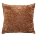 Miniatyrbild 1 av 4: Coussin flanell Ryo rosa terrakotta 40x40cm - Atmosphera inredningsdesign - Brun