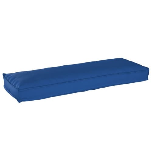 Pallkuddar för Bänk 2 st Kungligt Blå 120x40x8 cm Oxford-tyg