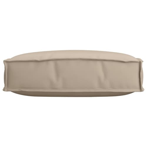 Palletkudde för Säte Taupe 60x60x12 cm Oxford Tyg