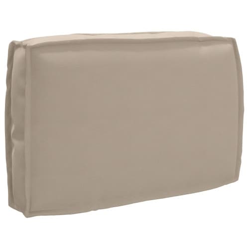 Pallkuddeset Set med 2 Taupe Polyesterblandning Pallkudd Set