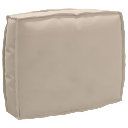 2-delars Pallkudde Set Taupe Oxford Tyg