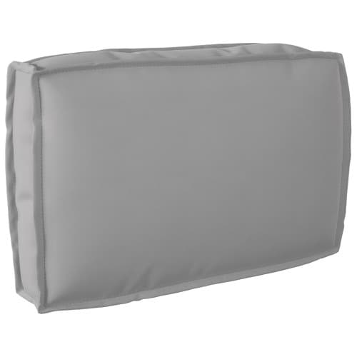 Pallet Kuddeset Set om 2 Grå Polyester Pallet Kudde Fyrkantig
