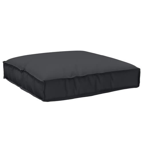Pallet Kuddset Set av 2 Svart Polyester Standard Hållbar