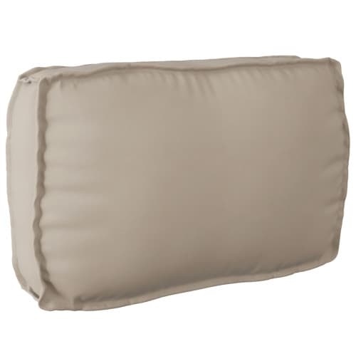 Pallkuddset 2-pack Taupe Polyester Rektangulära kuddar