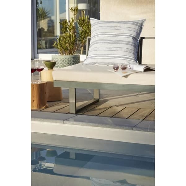 Kuddeöverdrag "Doris Outdoor" alla dimensioner Fjädrande effekt - Doris Minuit - Kuddeöverdrag 60 x 60 cm