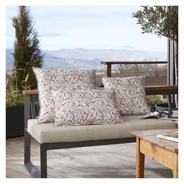 Kuddfodral "Outdoor" alla dimensioner Effekt Papillon - Capucine - Kuddfodral 45 x 45 cm