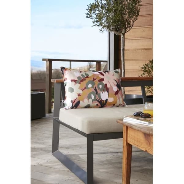 Kuddeöverdrag "Utomhus" alla dimensioner Fjärilseffekt - Léane - Kuddeöverdrag 40 x 60 cm