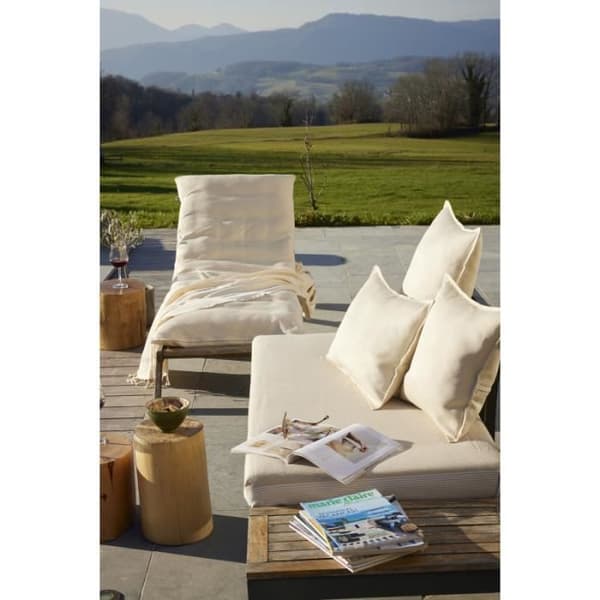 Kuddöverdrag "Naïa Outdoor" alla dimensioner Papperseffekt - Naïa Skum - Kuddöverdrag 40 x 60 cm