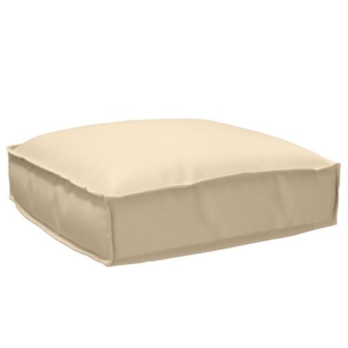 2 Delars Pallkudde Set Beige Oxford Tyg