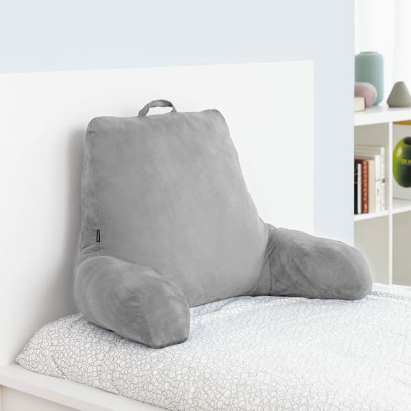 Läsdyna med armstöd - InnovaGoods - Huglow - Grå - 90x45x20 cm - Ergonomisk