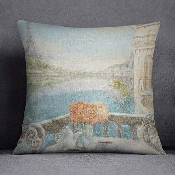 Bonamaison Kuddfodral - 1 - Kuddfodral, Polyester, Flerfärgad, 45X45