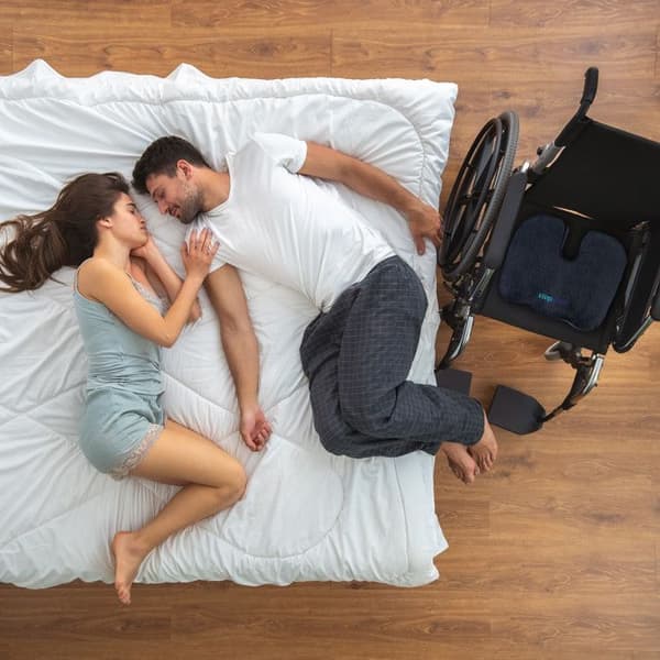 Relaxdays Ergonomisk sittkudde, minneskum med gel, kontor, bil, rullstol, för tryck.