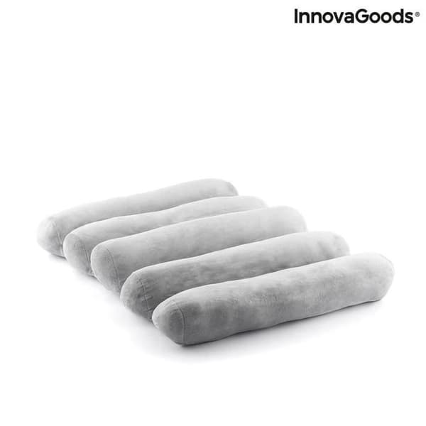 InnovaGoods Rollow Multifunktion Modulär Kudde Grå