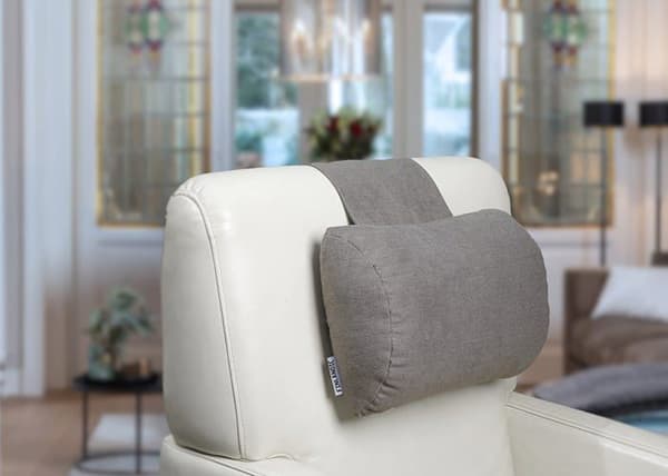 Finlandic Cushion - 1 - Premium ortopedisk nackkudde för TV-fåtölj Taupe