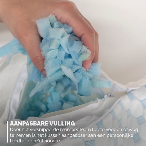 Säädettävä päätyyny kaikentyyppisille nukkumiselle – 50 x 60 cm