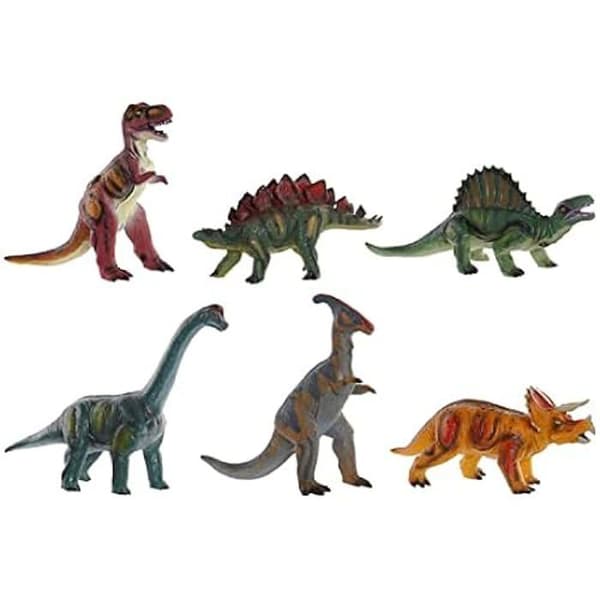 Dinosaurieleksak - DKD Heminredning - Flerfärgad - PVC - 71,5 x 46 x 41,5 cm - Inomhus