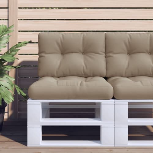 Palldyna taupe 50x40x12 cm tyg