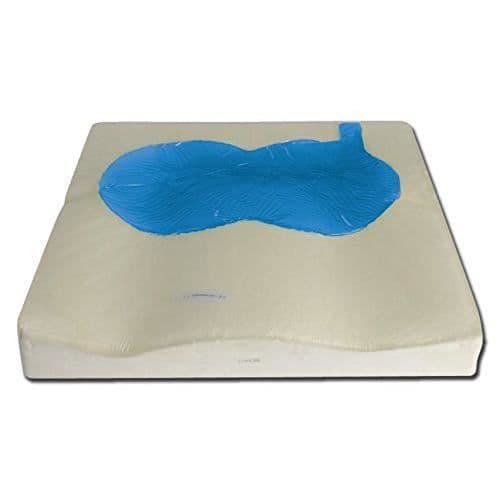 Gima 28539 - KVM-OMKOPPLARE - Air 2D antidecubitus Gelkudde 43 x 43 x 7,5 cm