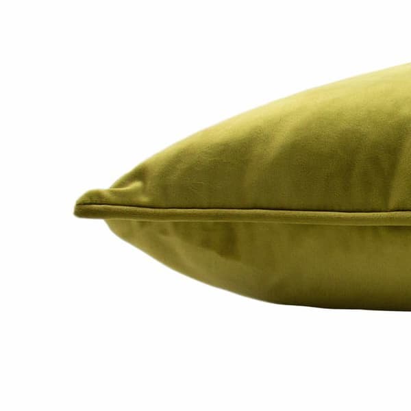 Housse de coussin Paoletti - HORTUS/CC3/OLI - Hortus Kudde, Sammet, Oliv, 50 x 50cm