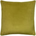 Miniatyrbild 2 av 4: Housse de coussin Paoletti - HORTUS/CC3/OLI - Hortus Kudde, Sammet, Oliv, 50 x 50cm