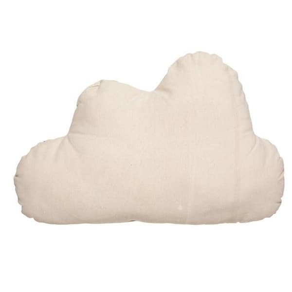 "Berlingot" moln barnkudde - bomull - beige - 45x28 cm - Beige - Atmosphera inredningsarkitekt