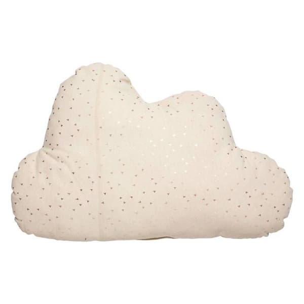 "Berlingot" moln barnkudde - bomull - beige - 45x28 cm - Beige - Atmosphera inredningsarkitekt