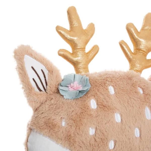 Barnkudde "Biche" 31x38 cm - Brun - Atmosphera createur d'interieur