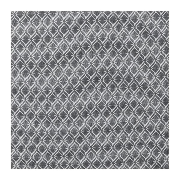 Kudde - ottomönster - bomull - grå - 30X50 cm - Grå - Atmosphera inredningsarkitekt