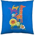 Miniatyrbild 1 av 2: Kuddfodral - COOL KIDS - Funny Jungle - 50 x 50 cm - Flerfärgad - Barnstil