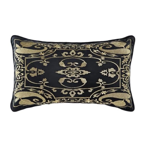 svart kudde 50 x 10 x 30 cm arabiska