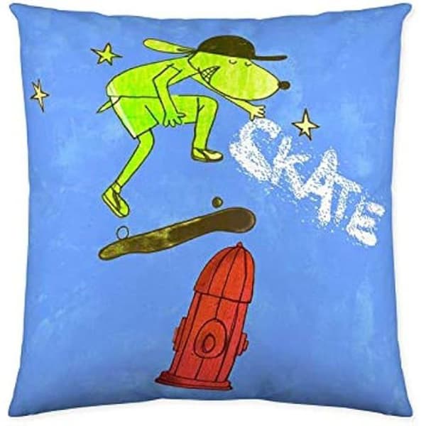 Kuddfodral - COOL KIDS - S2800322 - Flerfärgad - 50 x 50 cm - Barnstil