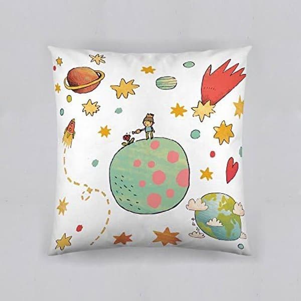 Kuddfodral - COOL KIDS - S2800320 - 50 x 50 cm - Flerfärgad - Barnstil